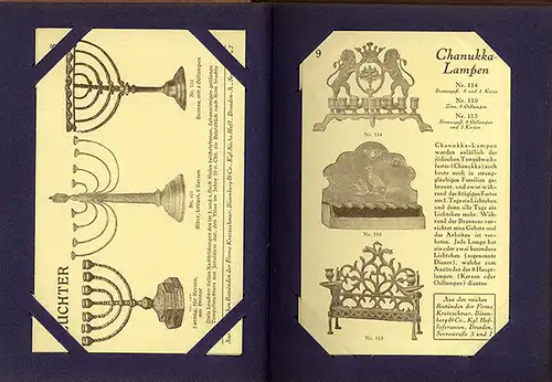 Licht Lampen Kronleuchter Fabrik Kretzschmar in Dresden Postkarten Album um 1900