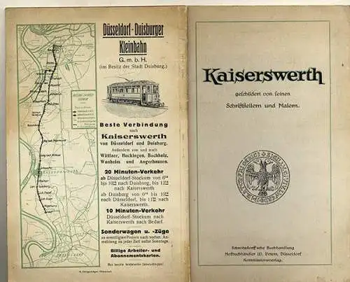 Rhein Düsseldorf Kaiserswerth Stadt Geschichte Baukunst Heimatbuch 1914