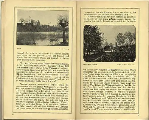 Rhein Düsseldorf Kaiserswerth Stadt Geschichte Baukunst Heimatbuch 1914