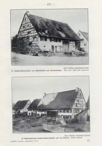 Baden Donaueschingen Villingen Hüfingen Fastnacht Baar Heimatbuch 1938