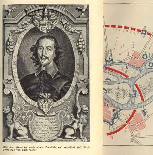 Magdeburg Otto von Guericke Bürgermeister Staatsmann Physiker Buch 1936