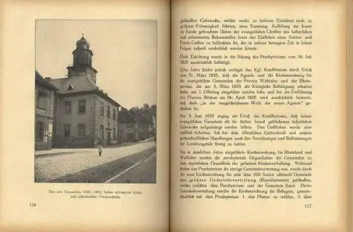 Saarland Saarbrücken Evangelische Kirche Gemeinde Chronik Geschichte 1924