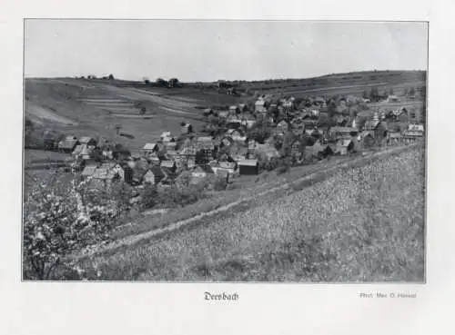 Thüringen Oberweißbach Cursdorf Deesbach Geschichte Chronik von 1929