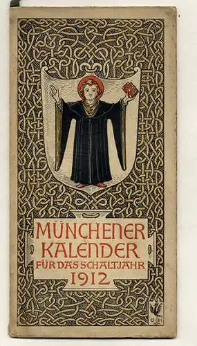 München Wappen Kalender Deutscher Adel Herzogtum Sachsen Anhalt 1912