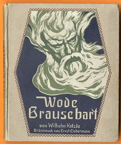 Kinderbuch Wode Brausebart Alte Sagen Mythen Kunst Grafik Ernst Liebermann 1910