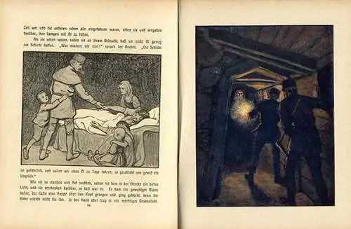 Kinderbuch Wode Brausebart Alte Sagen Mythen Kunst Grafik Ernst Liebermann 1910