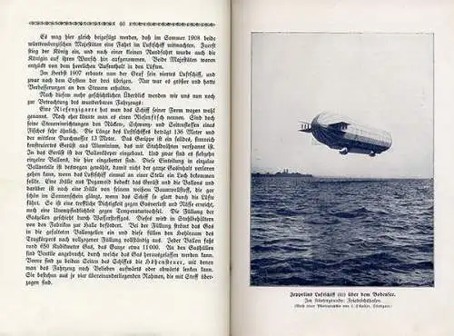 Graf Zeppelin Adel Militär Familie Leben Luftschiff Flüge Gedenkbuch 1908