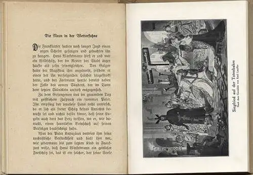 Rhein Mosel Rheinland Mittelalter Ritter Drachenfels Loreley Sagen Buch 1924