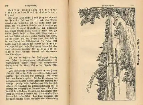 Hessen Frankfurt Main Offenbach Mittelalter Burgen Höfe Geschichte Buch 1916