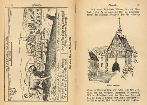 Hessen Frankfurt Main Offenbach Mittelalter Burgen Höfe Geschichte Buch 1916