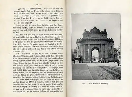 Rhein Pfalz Tore Torbauten Nicolaus von Pigage Architektur Geschichte Buch 1920