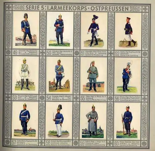 Zigaretten Sammelbilder Album Deutsche Trachten Bilder komplett 1931