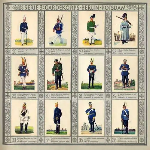 Zigaretten Sammelbilder Album Deutsche Trachten Bilder komplett 1931