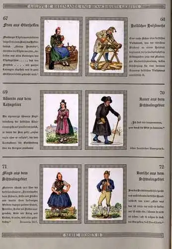 Zigaretten Sammelbilder Album Deutsche Trachten Bilder komplett 1931
