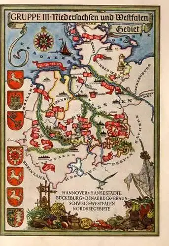 Zigaretten Sammelbilder Album Deutsche Trachten Bilder komplett 1931