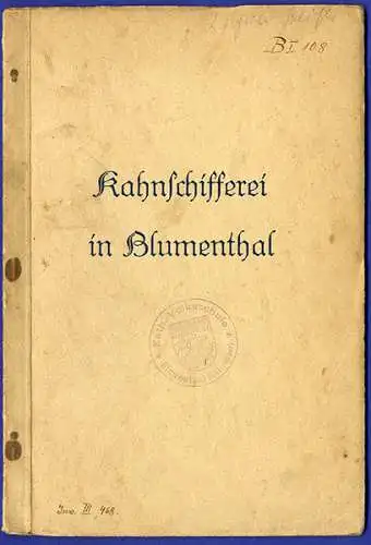 Bremen Weser Schiffahrt Kahnschifferei Schiffbau Familien in Blumenthal Buch 193
