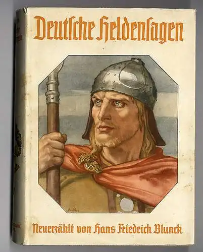 Deutsche Helden Sagen Germanen Nibelungen illustriert von Arthur Kampf 1938