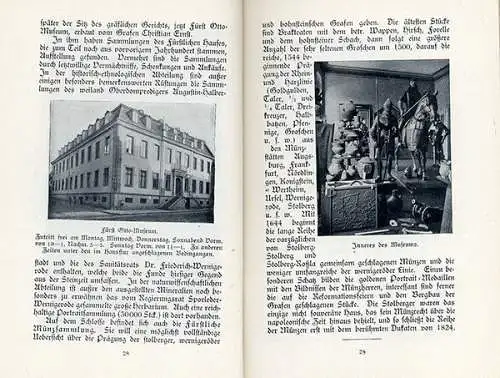 Sachsen Anhalt Harz Halberstadt Stadt Geschichte Umgebung alter Reiseführer 1916