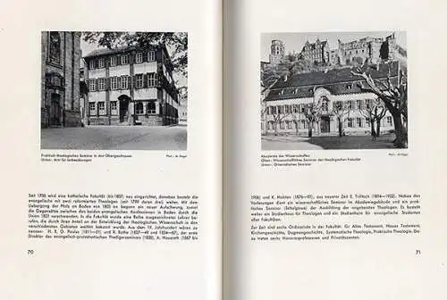 Baden Heidelberg Stadt Geschichte Ruperto Carola Universität Festschrift 1931