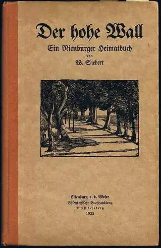 Niedersachsen Weser Nienburg Stadt Geschichte Heimatbuch 1922