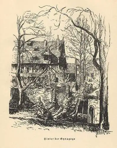 Rhein Hessen Alt Worms Stadt Geschichte Kunst Grafik Buch 1925