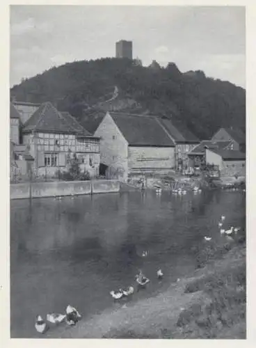 Thüringen Burgen Verzeichnis Chronologie Architektur Baugeschichte Buch 1932