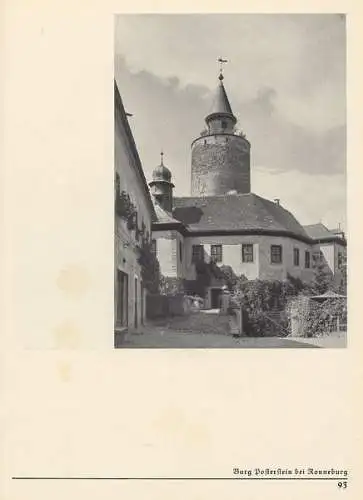 Thüringen Burgen Verzeichnis Chronologie Architektur Baugeschichte Buch 1932