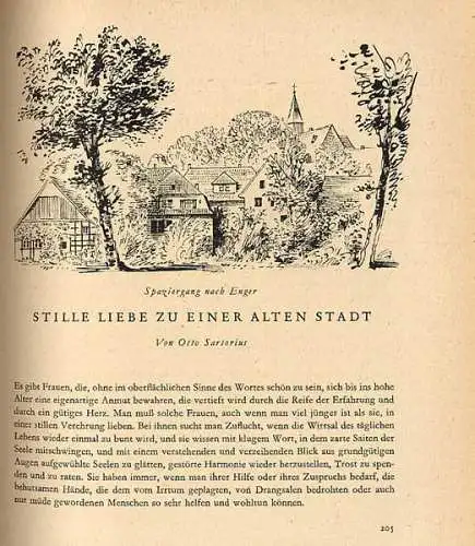 Westfalen 1000 Jahre Enger Widukind Stadt Geschichte Chronik Festschrift 1948