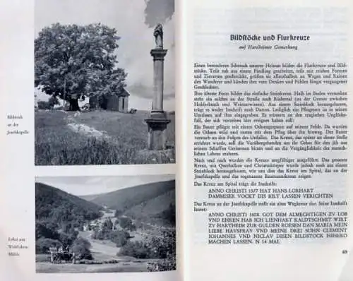 Baden Odenwald Hardheim Mittelalter Stadt Geschichte Chronik 1955