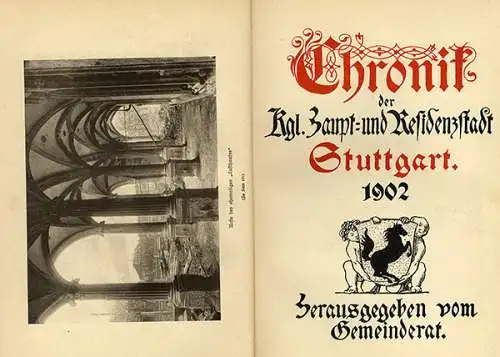 Württemberg Stuttgart Stadt Geschichte Ereignisse Chronik Wetter Jahrbuch 1902