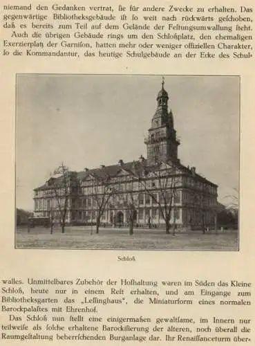 Niedersachsen Literatur Stadt Wolfenbüttel Dichter Raabe Lessing Busch Buch 1929