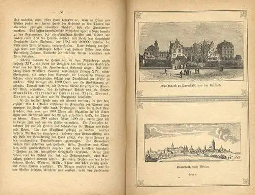 Großherzogtum Hessen Geschichte Landgrafen Heimatkunde 1890