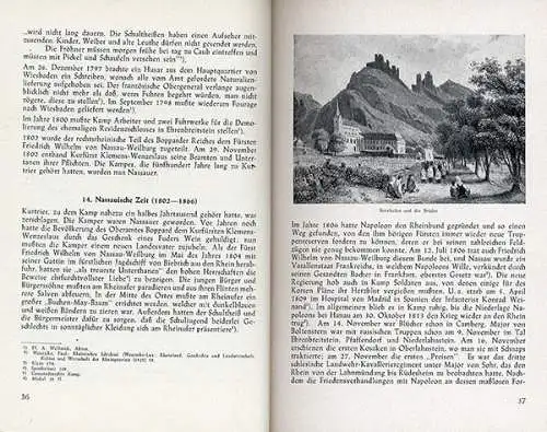 Rheinland Pfalz 1000 Jahre Kamp Bornhofen Geschichte Chronik Festschrift 1950