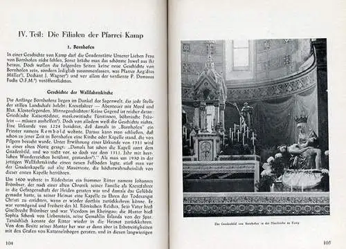 Rheinland Pfalz 1000 Jahre Kamp Bornhofen Geschichte Chronik Festschrift 1950