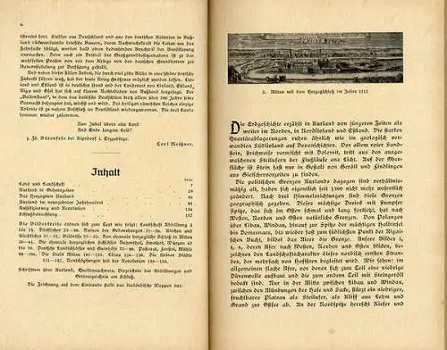 Baltikum Kurland Estland Lettland Mitau Zabeln Geschichte Buch 1918