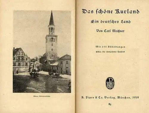 Baltikum Kurland Estland Lettland Mitau Zabeln Geschichte Buch 1918