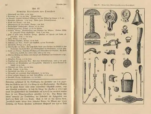 Stuttgart Bad Cannstatt Stadt Geschichte Archäologie Römer Kastell Buch 1920