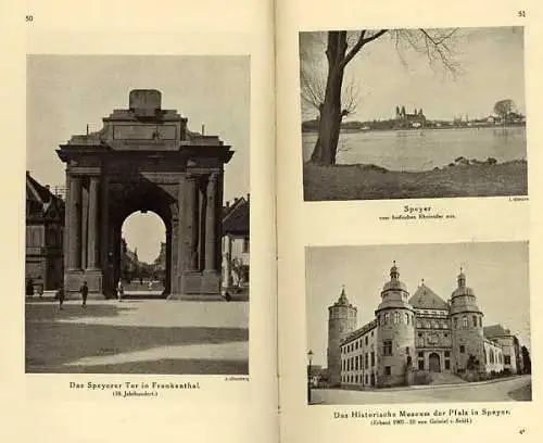 Rheinland Saar Pfalz Weinstraße Westrich Reise Verkehr Handbuch 1929