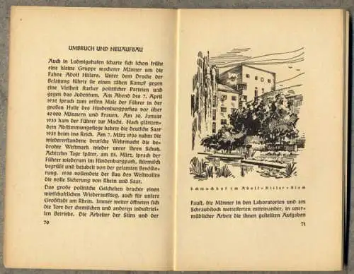 Rhein Pfalz Ludwigshafen Stadt Geschichte Chronik Heimatbuch 1941