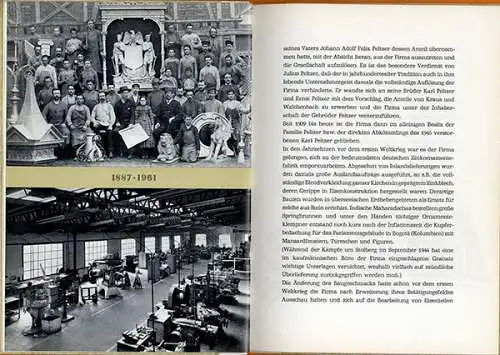 Rheinland Stolberg 100 Jahre Metall Zink Gießerei Kraus Walchenbach Peltzer 1961