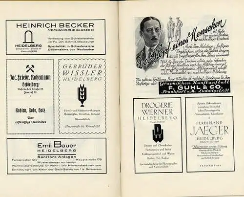 Pfalz Mannheim Heidelberg Geschichte Kultur Volkskunde Kurpfälzer Jahrbuch 1929