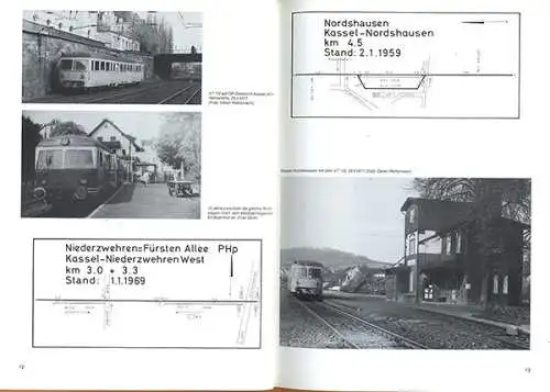 Hessen Kassel Naumburg Breitenbach Eisenbahn Geschichte Kleinbahn Buch 1992