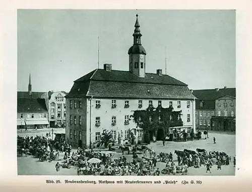 Mecklenburg Geschichte Geografie Natur Heimatkunde Foto Bildband 1930