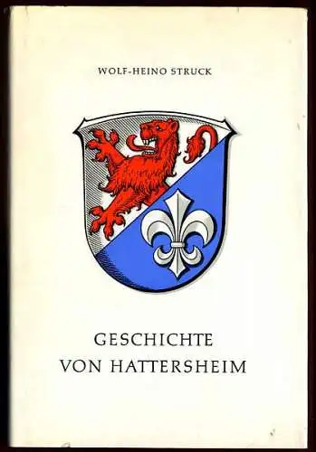 Hessen Frankfurt Main Hattersheim Stadt Geschichte  Chronik Heimatbuch 1964