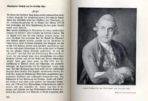 Baden Mannheim Deutsches National Theater Geschichte und Chronik Buch von 1940