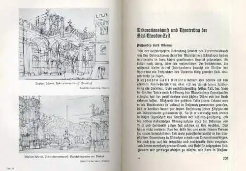 Baden Mannheim Deutsches National Theater Geschichte und Chronik Buch von 1940