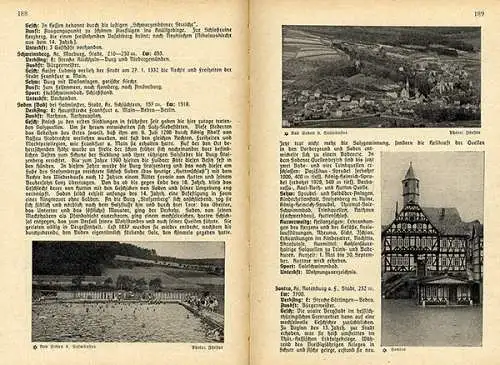 Deutsche Heimatführer Band 13 Hessen Kassel Rhön Schwalm Werra Waldeck 1938