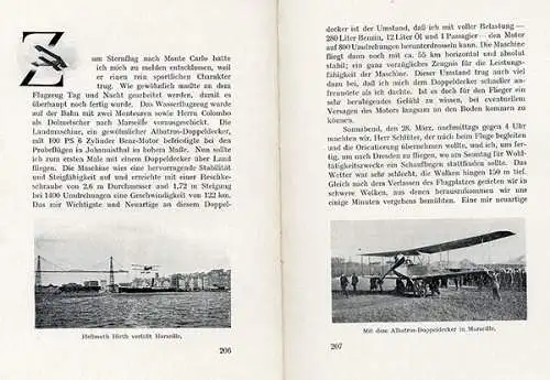 Luftfahrt Geschichte Flugpionier Helmuth Hirth Schwabenflug Oberrheinflug 1915