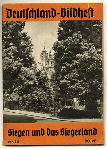 Westfalen Siegen Burbach Weidenau Siegerland Foto Bildheft 1930