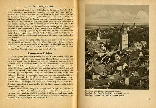 Sachsen Anhalt Lutherstadt Eisleben Stadt Geschichte Foto Bildheft 1930
